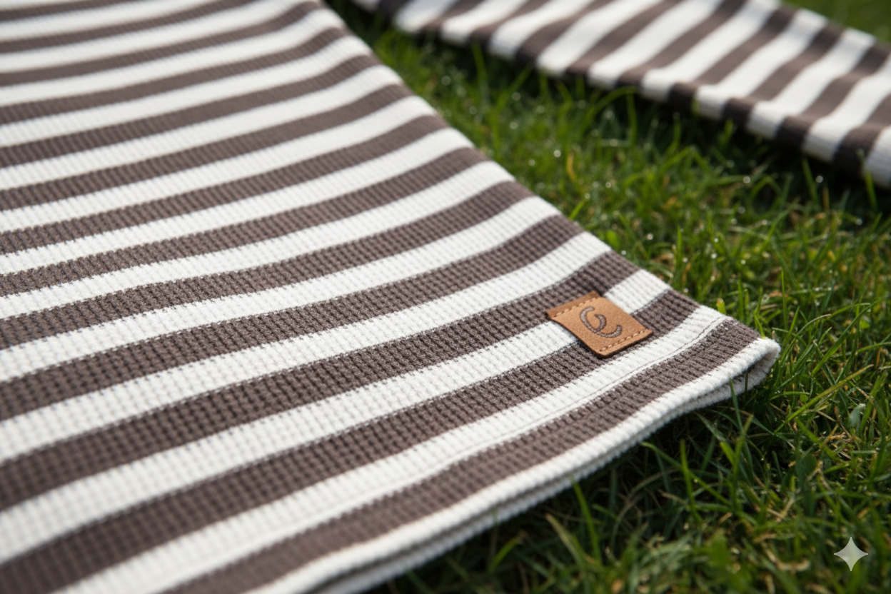 Casual Striped T-Shirt (Full-Sleeve)