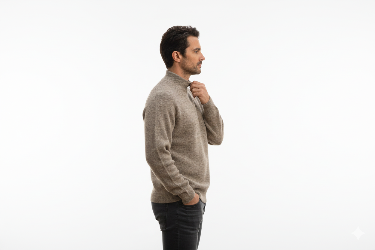 Turtleneck Sweater - Premium