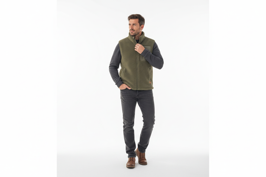 Fleece Vest Jacket