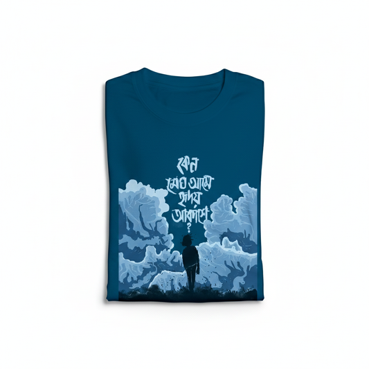 Aesthe Tees- Keno Megh Ashe