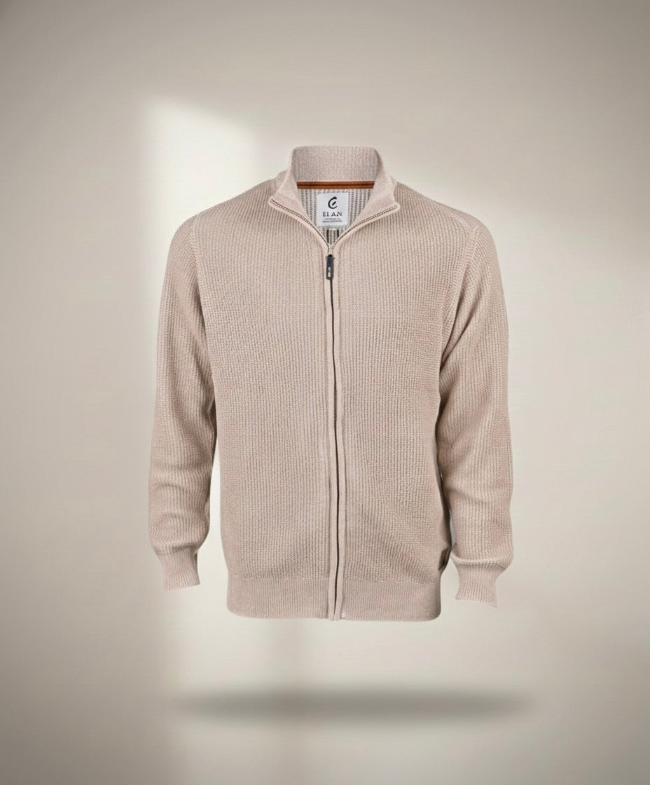 Casual Sweater - Full Zipped