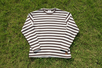 Casual Striped T-Shirt (Full-Sleeve)
