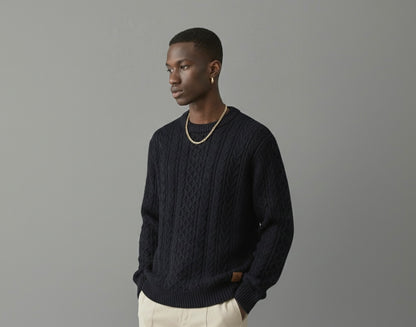 Casual Sweater - Patterned
