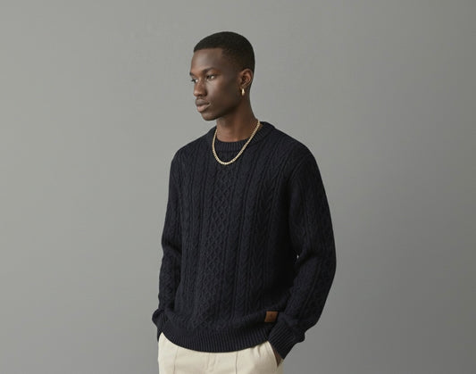 Casual Sweater - Patterned