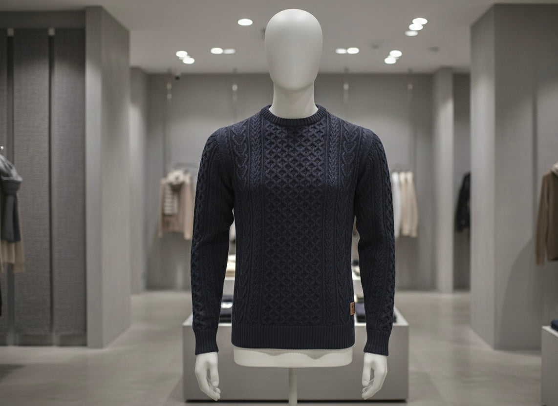 Casual Sweater - Patterned