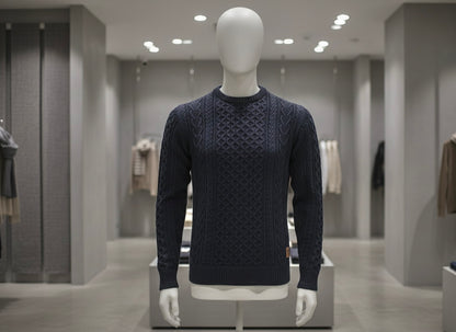 Casual Sweater - Patterned