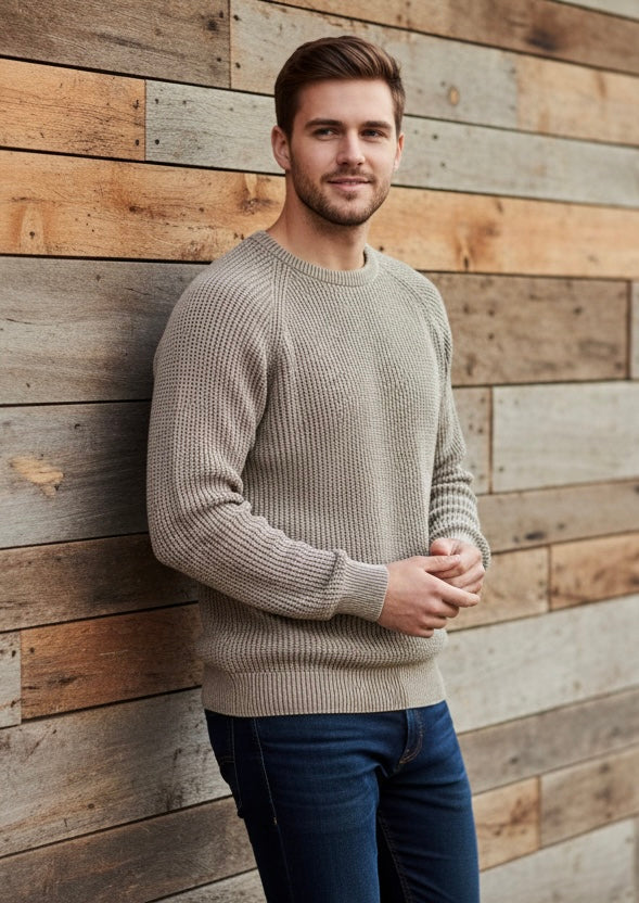 Casual Crewneck Sweater