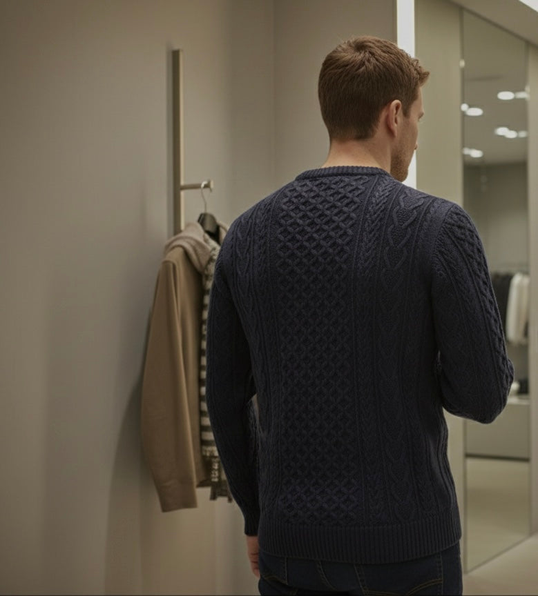 Casual Sweater - Patterned